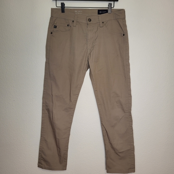 AG Adriano Goldschmied Tellis Modern Slim Khakis size 31x34 - Picture 1 of 9